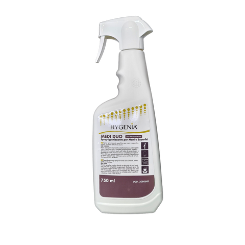 Medi duo spray sanitizer for hands and surfaces