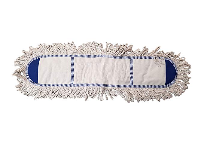 Ricambio mop professionale con tasche in Cotone cm 60