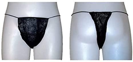 T-BACK THONG 35gr BLACK 100pcs