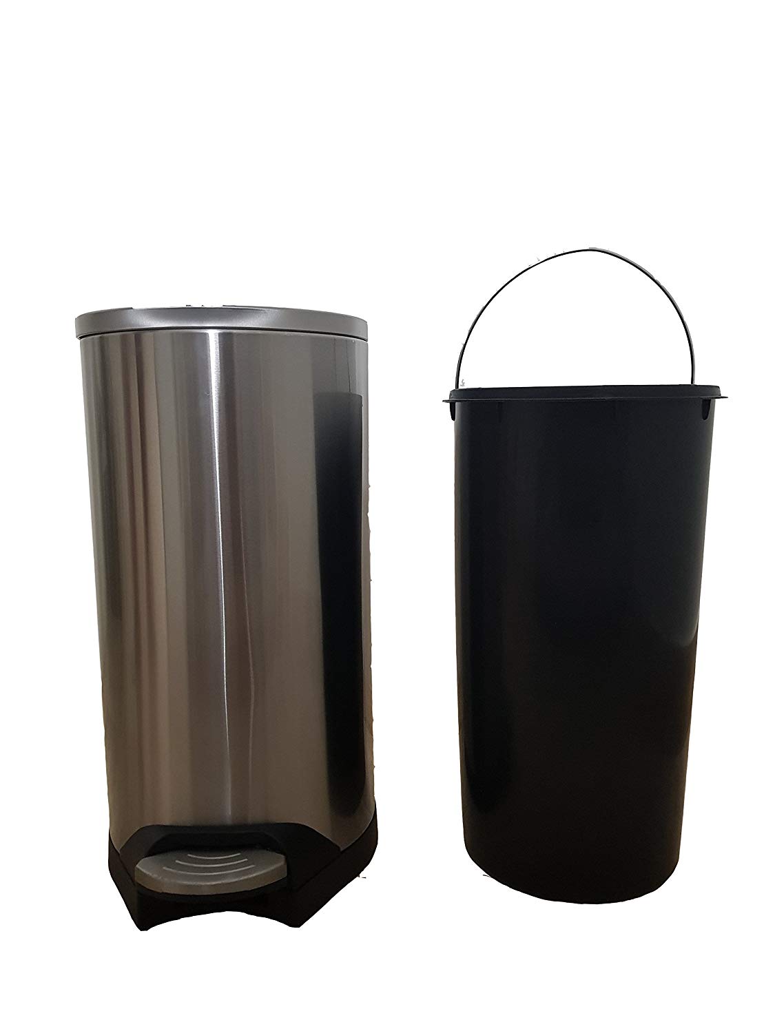 Cestino Acciaio INOX 60Lt con pedale