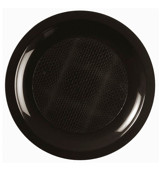 GOLD PLAST PIATTINO DESSERT "NERO"  25pz