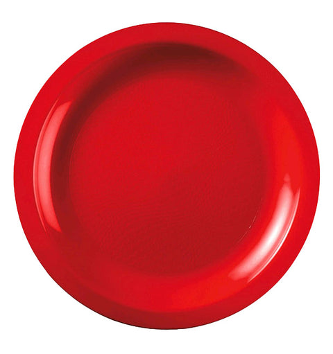 GOLD PLAST "RED" DESSERT PLATE 25pcs