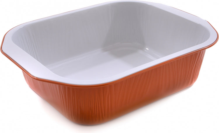 VASCHETTE IN ALLUMINIO 110 LACCATO BRONZO 1 PORZIONE 100pz