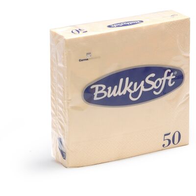 2-PLY NAPKIN 33X33 CREAM 50pcs
