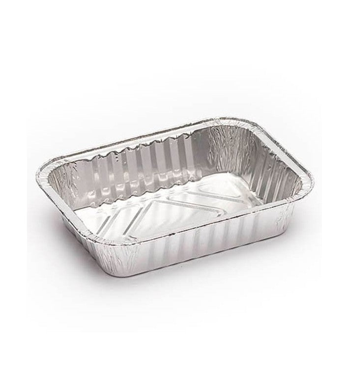 CONTENITORI IN ALLUMINIO 183 4 PORZIONI ALTO  100pz