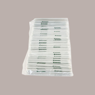 Cannuccia in PLA Pieghevole Incartata 400 pz