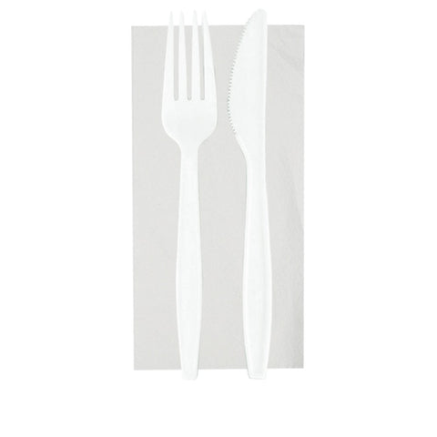 BIODEGRADABLE CUTLERY SET IN CPLA (100 PCS)
