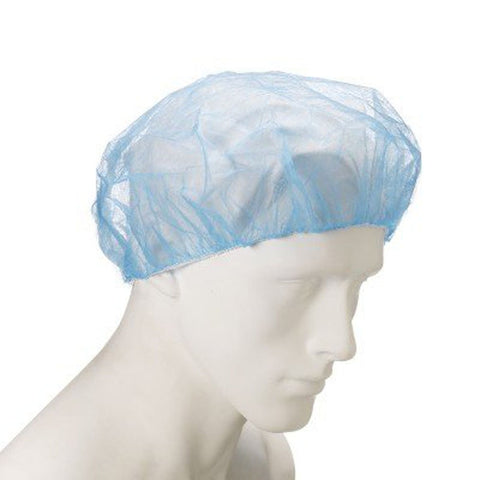 BLUE PLEATED HEAD CAP 2000 pcs