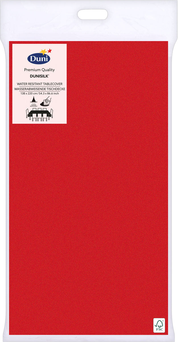 TOVAGLIA DUNISILK ROSSA 138 X 220