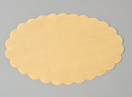 OVAL FRIED STRAW PAPER 19X31 500pcs