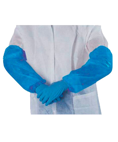 COPRIMANICHE PVC BLU CON ELASTICO pz 2000