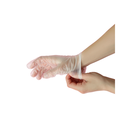 Box of 100 disposable TPE professional gloves