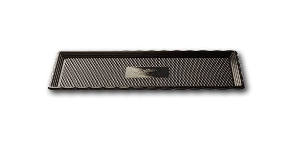 MEDORO RETTANGOLARE 15X30 NERO