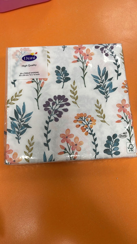 NAPKINS 33X33 DREAM GARDEN
