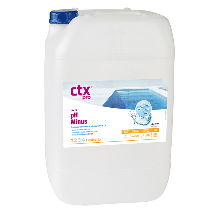 CTX-15 PH-: RIDUTTORE LIQUIDO DI PH AL 14% FORMATO 10 KG CTX-15 PH-: RIDUTTORE LIQUIDO DI PH AL 14% FORMATO 10 KG