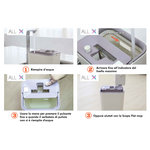 Scopa Flat mop per la pulizia di casa