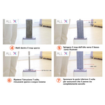 Scopa Flat mop per la pulizia di casa